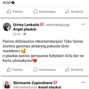 Atsiliepimai (realūs iš Facebook)