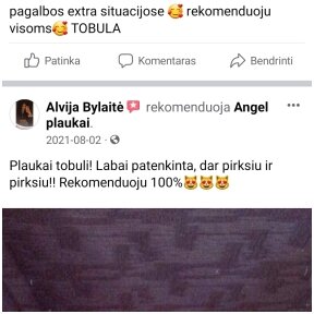 Atsiliepimai (realūs iš Facebook)