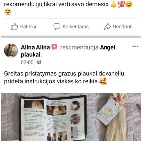 Atsiliepimai (realūs iš Facebook)